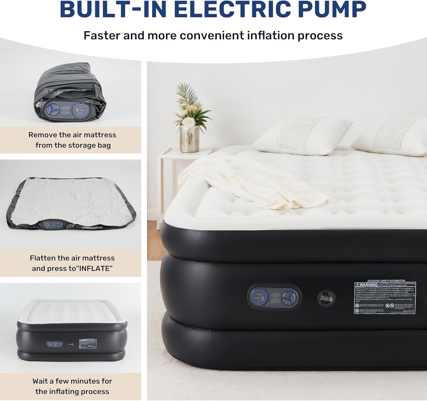 Trailforgie Inflatable Camping Mattress Deluxe