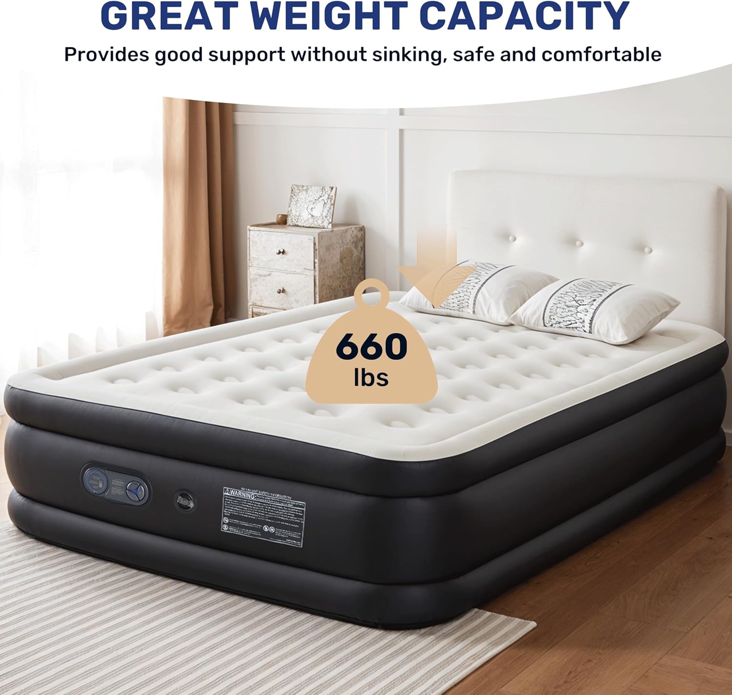 Trailforgie Inflatable Camping Mattress Deluxe