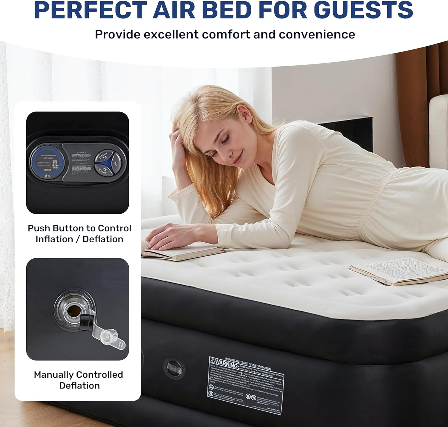 Trailforgie Inflatable Camping Mattress Deluxe