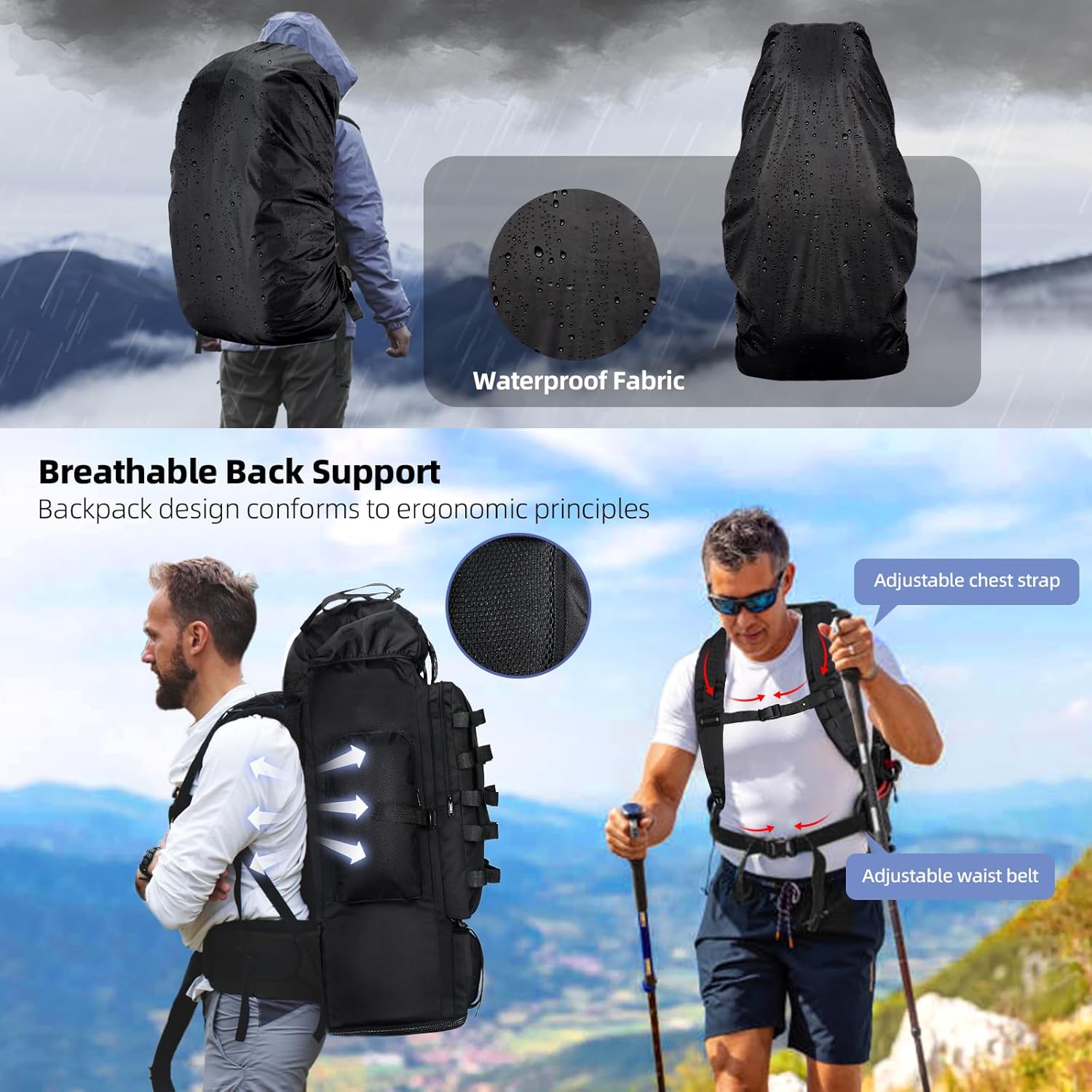 Trailforgie 100L Expedition Backpack
