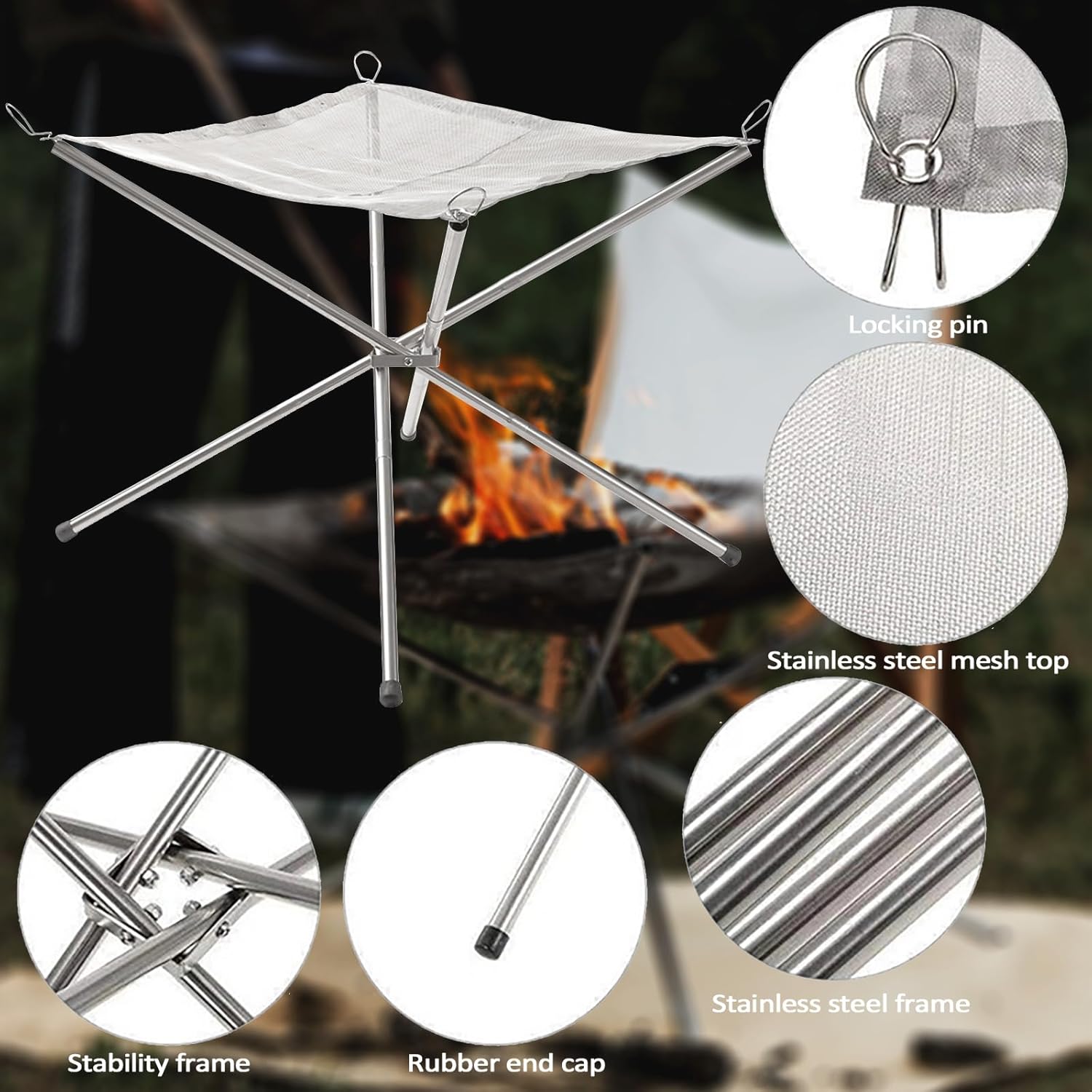 Trailforgie Portable Fire Pit XL