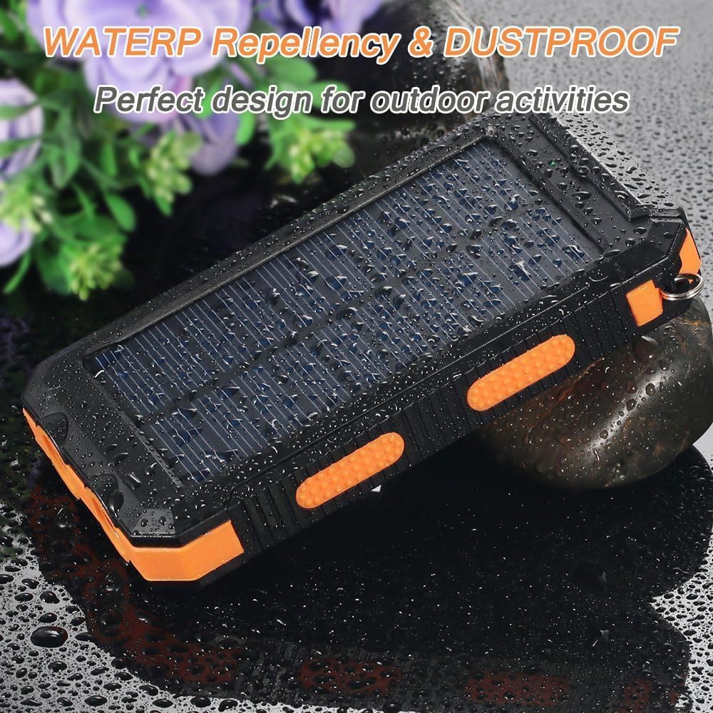 Trailforgie Solar Power Bank 38,800mAh