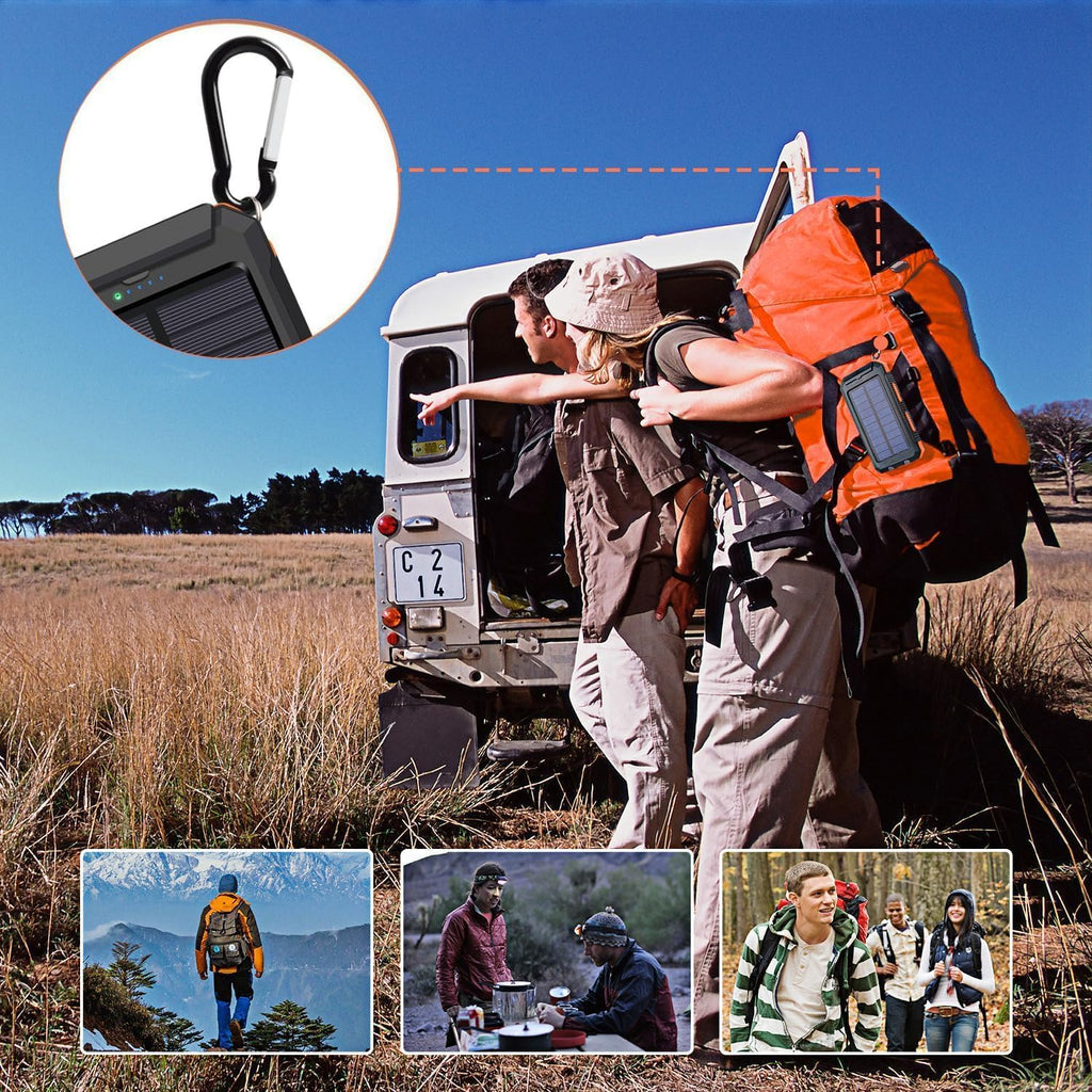 Trailforgie Solar Power Bank 38,800mAh