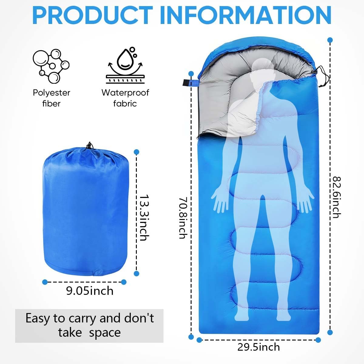 Trailforgie Thermal Sleeping Bag Pro Series