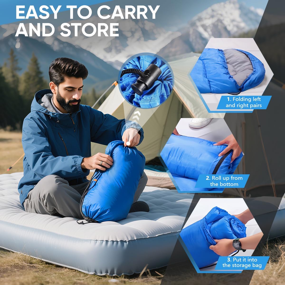 Trailforgie Thermal Sleeping Bag Pro Series