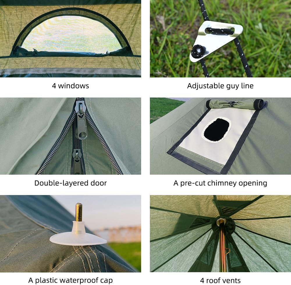 Trailforgie Expedition 4-Season Tent